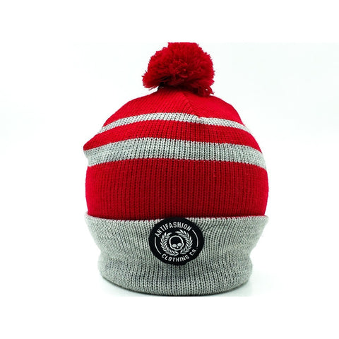 Gorros Antifashion Tinto/negro,rojo/gris