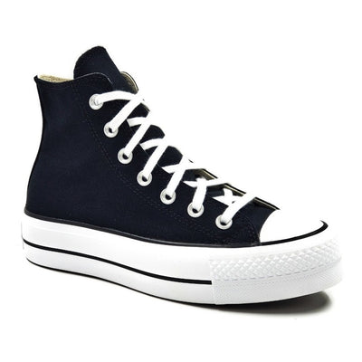 Converse Plataforma All Star Negro Lona