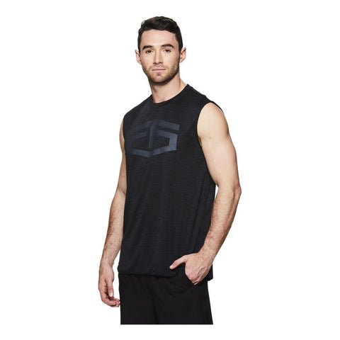 Playera Tapout De Entrenamiento Negra Para Hombre Sin Mangas