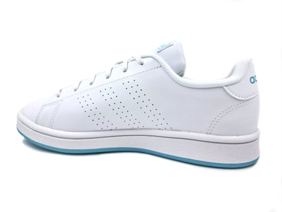 Tenis Adidas Advantage Base GZ8104 Blanco/Azul-Mujer